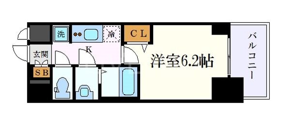 プレサンス名駅南エディフィスの物件間取画像